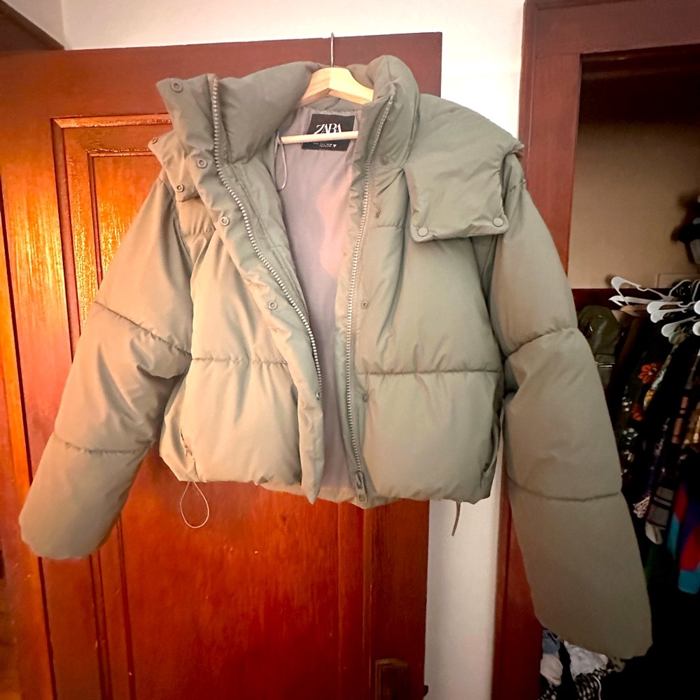 Zara puffer jacket